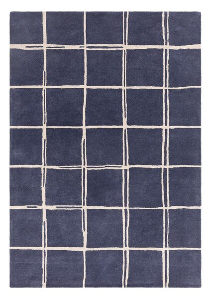 Modra ročno tkana volnena preproga 160x230 cm – Asiatic Carpets