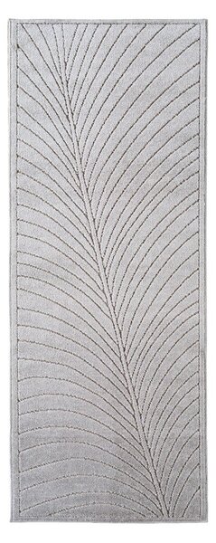 Zunanji in notranji tekač v srebrni barvi 80x250 cm Nova 1204 – Ayyildiz Carpets