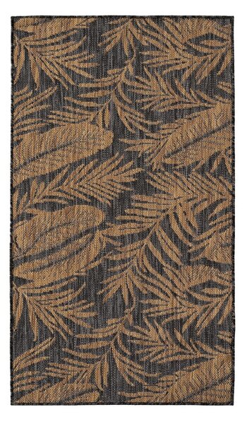 Črna/rjava notranja in zunanja preproga 60x100 cm Mira 1451 – Ayyildiz Carpets