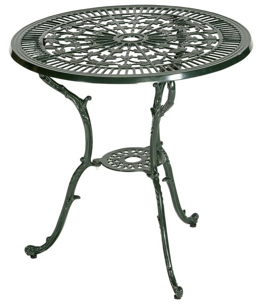 Gardenson Balkonska Garnitura Lugano, Zelena, Aluminij, 3-Delno
