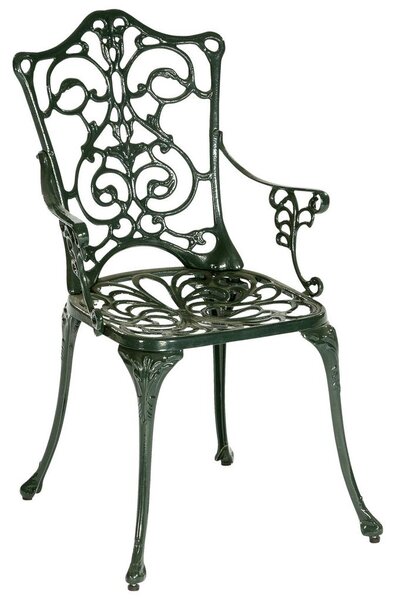 Gardenson Balkonska Garnitura Lugano, Zelena, Aluminij, 3-Delno