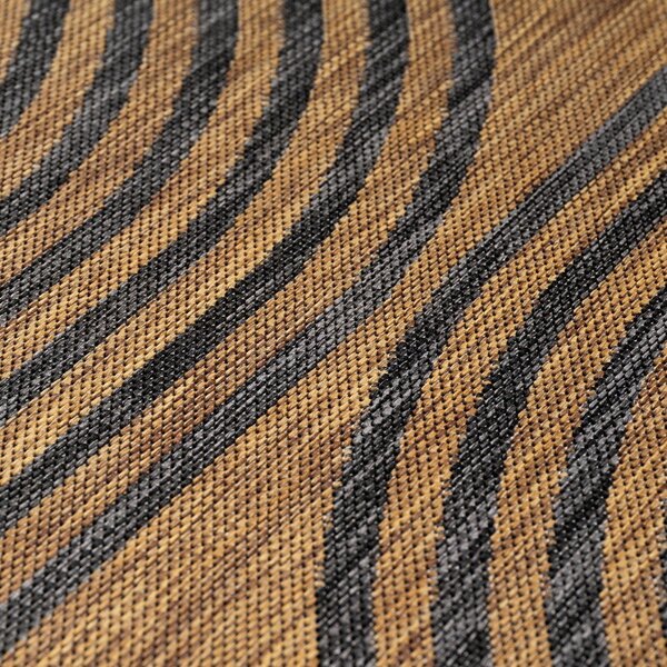 Črna/rjava notranja in zunanja preproga 80x150 cm Mira 1453 – Ayyildiz Carpets