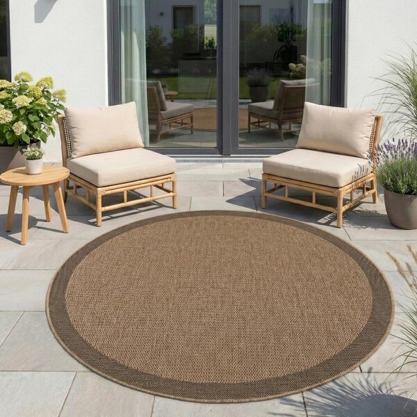 Okrogla notranja in zunanja preproga ø 80 cm Timber 1402 – Ayyildiz Carpets
