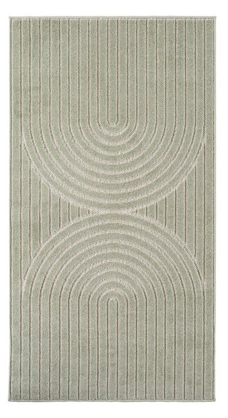 Zelena notranja in zunanja preproga 80x150 cm Nova 1201 – Ayyildiz Carpets