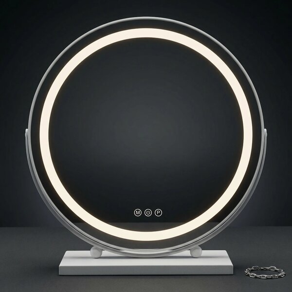 Stensko ogledalo LED MAKE-UP White 50 cm