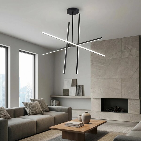 Stropna svetilka LED APP1929-CP Black