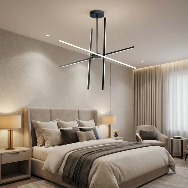 Stropna svetilka LED APP1929-CP Black