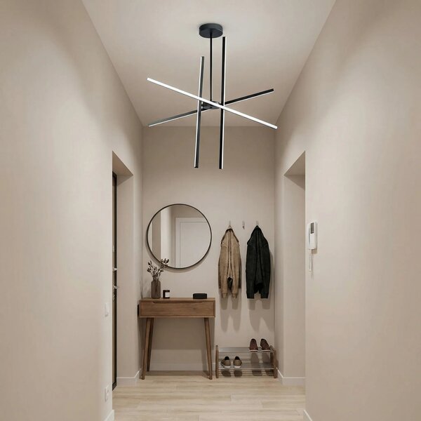 Stropna svetilka LED APP1929-CP Black