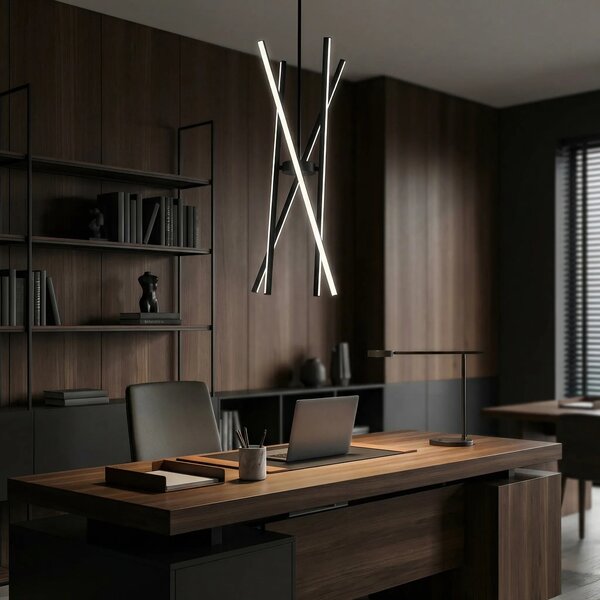 Stropna svetilka LED APP1929-CP Black