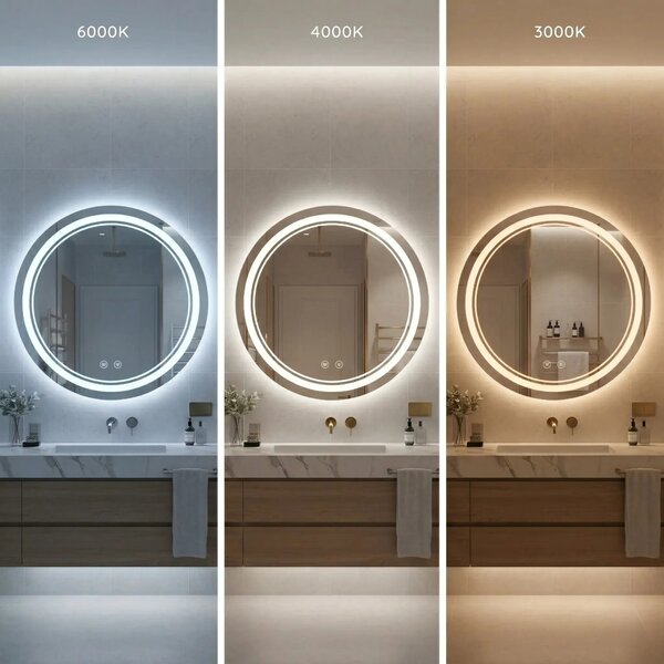 Stensko ogledalo LED SOFT 50