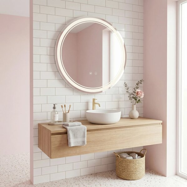 Stensko ogledalo LED SOFT 70