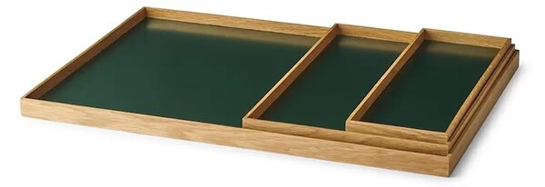 Gejst pladenj dekorativni iz hrastovega lesa 34 x 23,2 cm