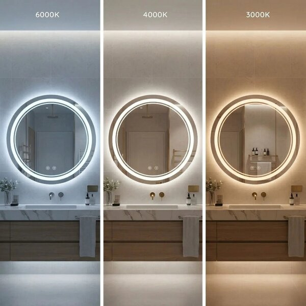 Stensko ogledalo LED SOFT 100