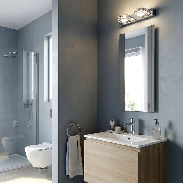 Stenska svetilka LED APP1936-2W CHROME