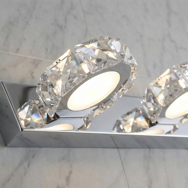 Stenska svetilka LED APP1938-3W CHROME