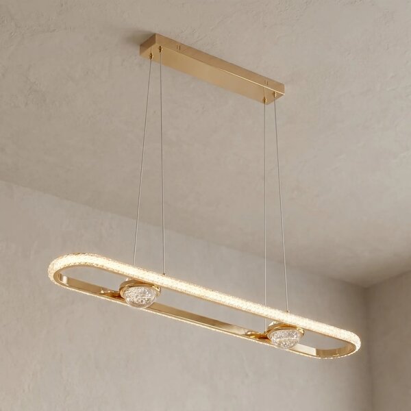 VISEČA STROPNA SVETILKA LED G159-CP GOLD