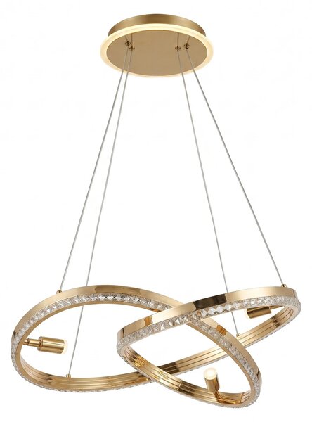 VISEČA STROPNA SVETILKA LED G158-CP GOLD