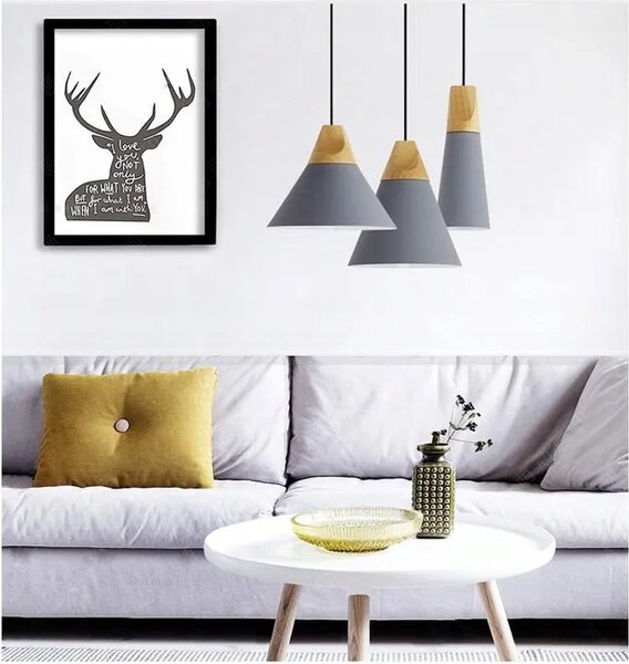 Stropna svetilka SCANDI SET CP Bela