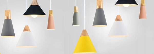 Stropna svetilka SCANDI SET CP Bela
