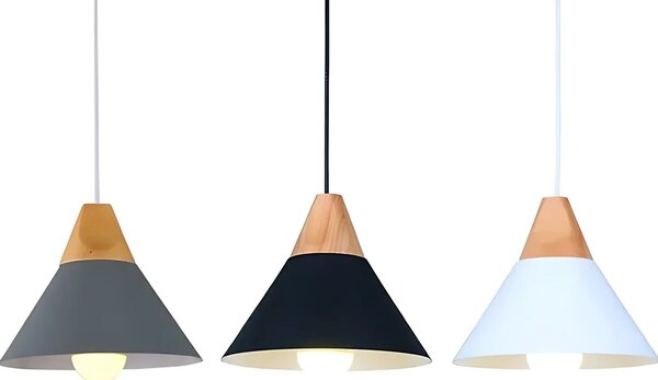 Stropna svetilka SCANDI C Black
