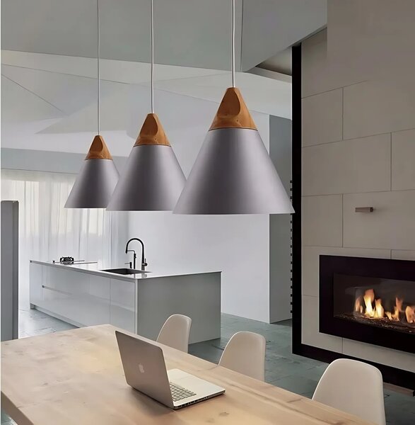 Stropna svetilka SCANDI C Black