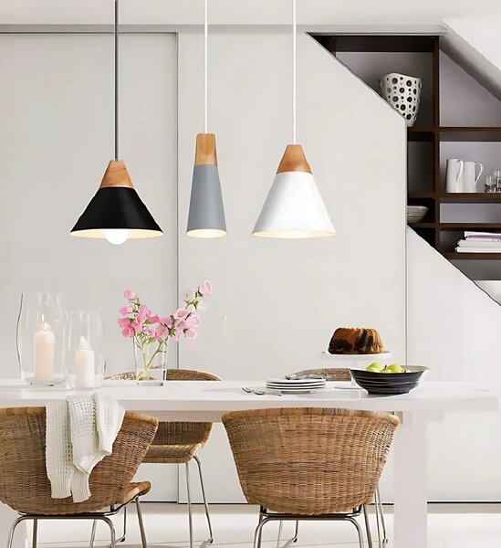 Stropna svetilka SCANDI C Black