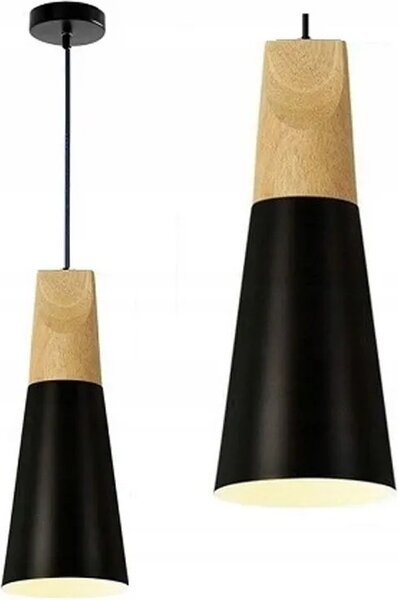Stropna svetilka SCANDI B Black