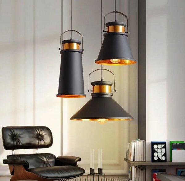 Stropna svetilka ASTI B Black