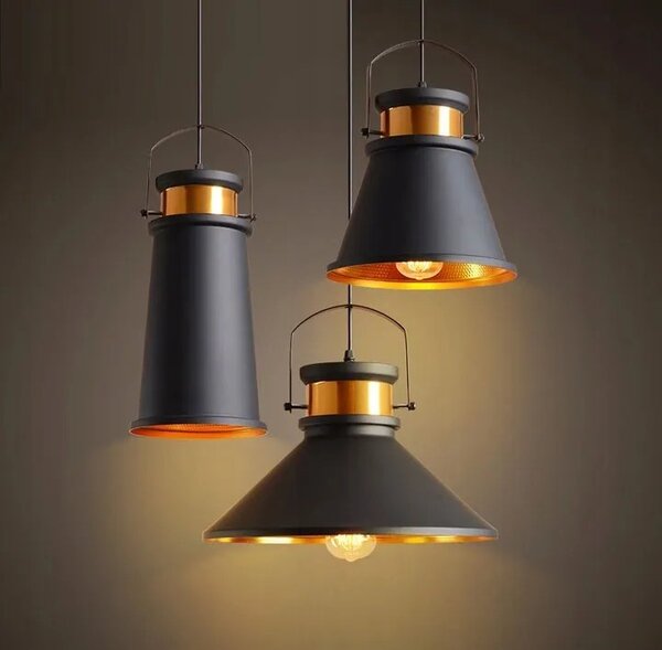 Stropna svetilka ASTI B Black