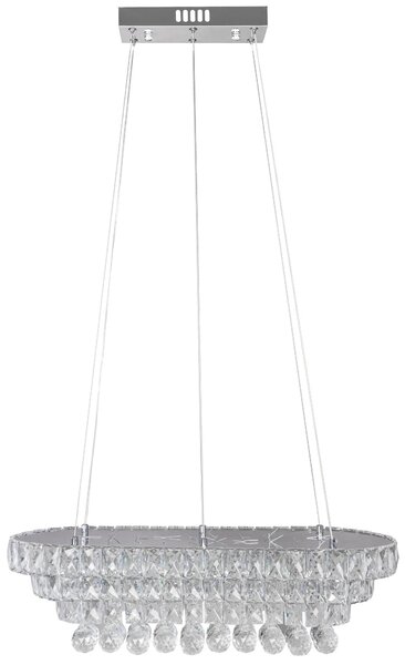 LED 102W Pilot Crystal obesek stropna svetilka APP417-CP