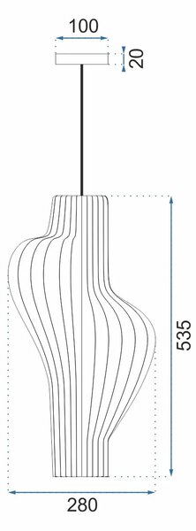GEOMETRIJSKA STROPNA SVETILKA APP484-1CP ČRNA