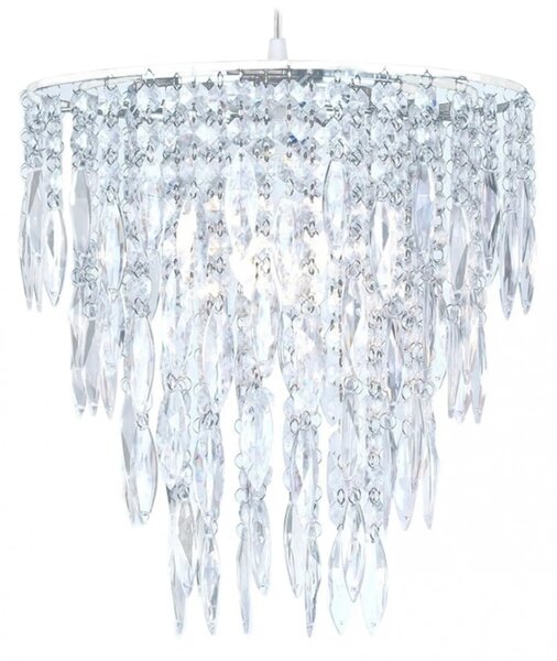 Crystal Glamour obesek stropna svetilka 392180