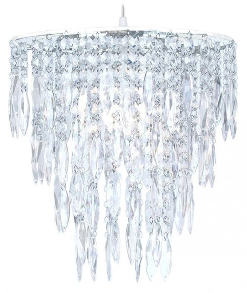 Crystal Glamour obesek stropna svetilka 392180
