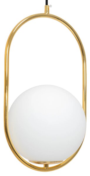 Steklena stropna svetilka APP473-1CP White