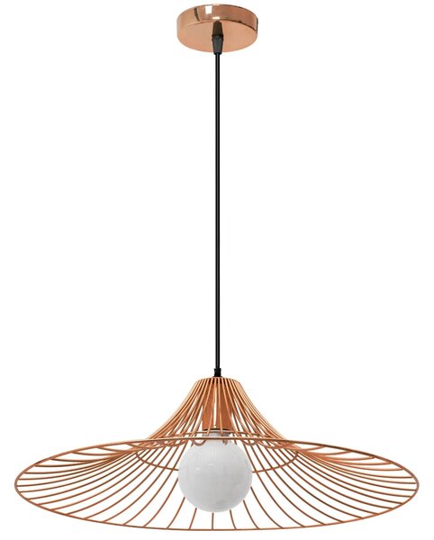 Loft Flat Circular Pendant stropna svetilka APP483-1CP Pink Gold