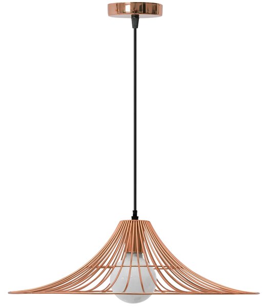 Loft Flat Circular Pendant stropna svetilka APP483-1CP Pink Gold
