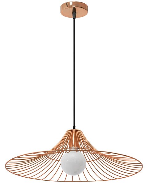 Loft Flat Circular Pendant stropna svetilka APP483-1CP Pink Gold