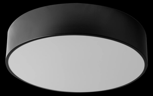 Plafond 40cm okrogla stropna svetilka app642-4c Black