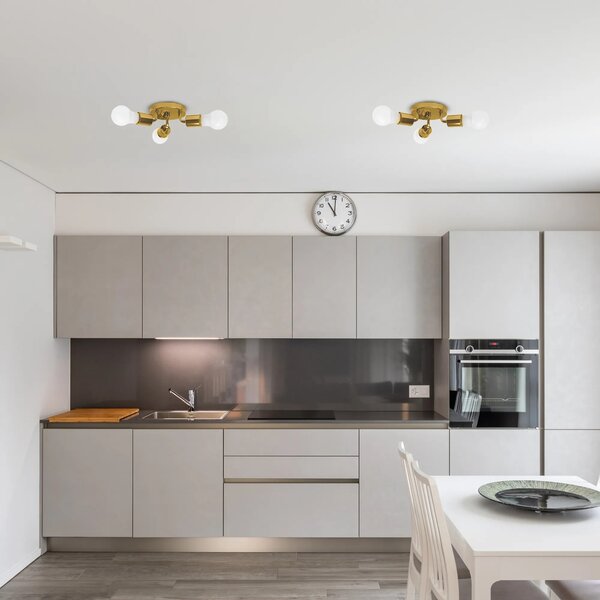 Stropna svetilka Triple Plafond Metal APP704-3C Gold