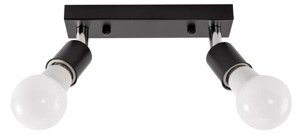 Reflektorska stropna svetilka Plafond APP696-2C Black