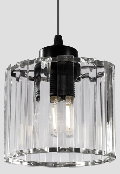 Kristalna stropna svetilka APP511-1CP Black