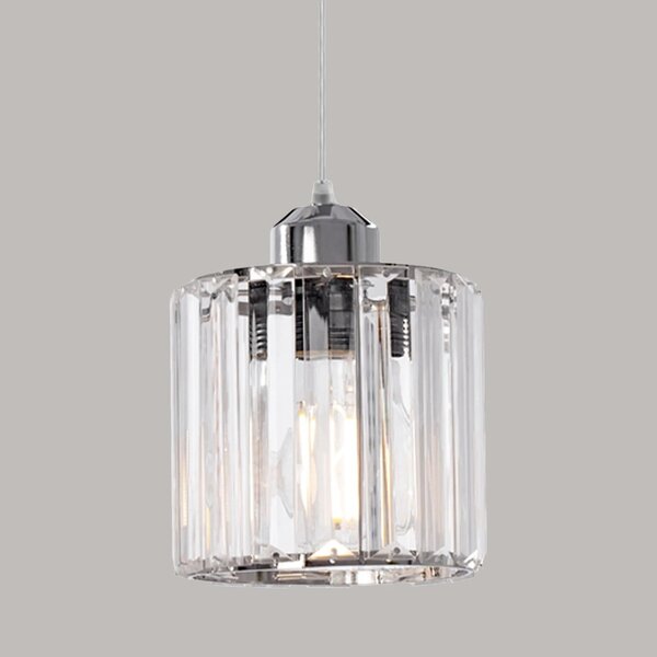 Kristalna stropna svetilka APP508-1CP Silver
