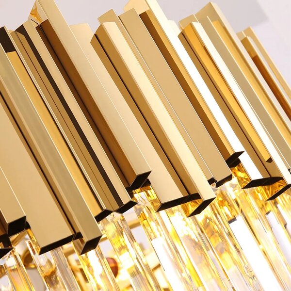 Kristalna stenska svetilka APP602-W Gold