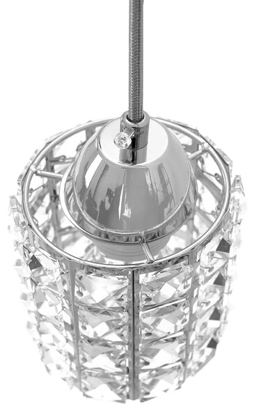 Kristalna stropna svetilka APP727-1CP Silver