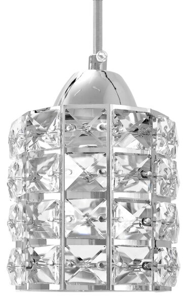 Kristalna stropna svetilka APP727-1CP Silver