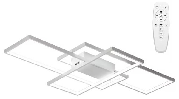 Sodobna stropna svetilka LED + PILOT APP660 Bela