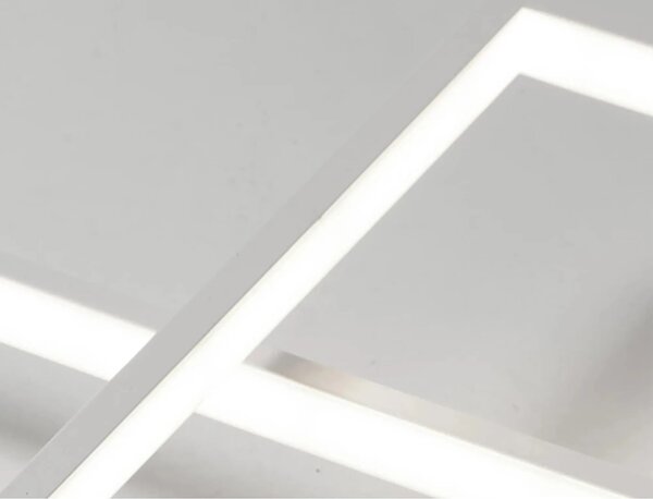 Sodobna stropna svetilka LED + PILOT APP660 Bela