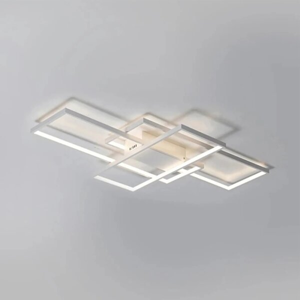 Sodobna stropna svetilka LED + PILOT APP660 Bela