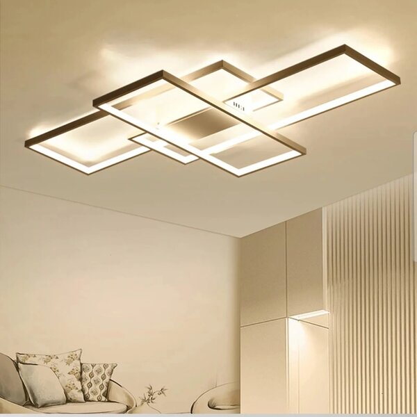 Sodobna stropna svetilka LED + PILOT APP660 Bela