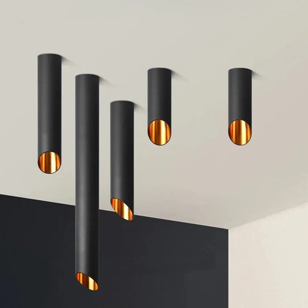 Talna svetilka MODERN 20 CM APP571-1C Črna